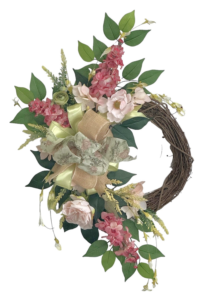 Romantic Garden Wreath/ENG382