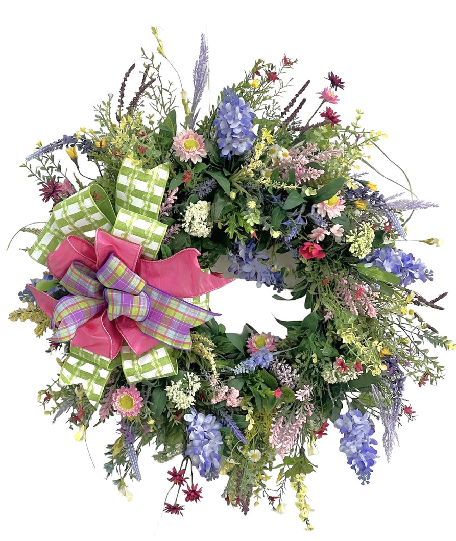 Wildflower Spring Wreath/ENG392