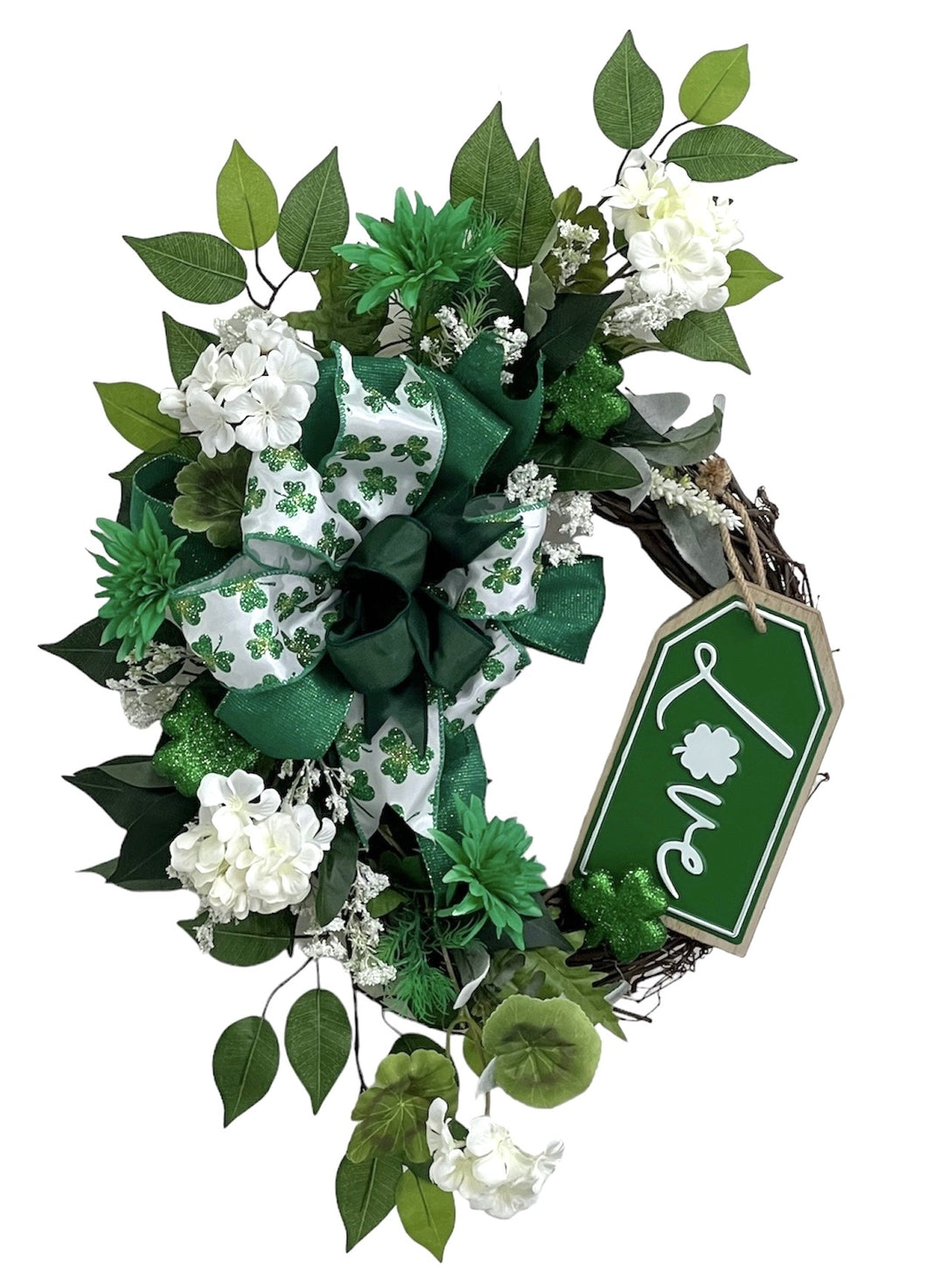 Shamrock Love Wreath/STP06