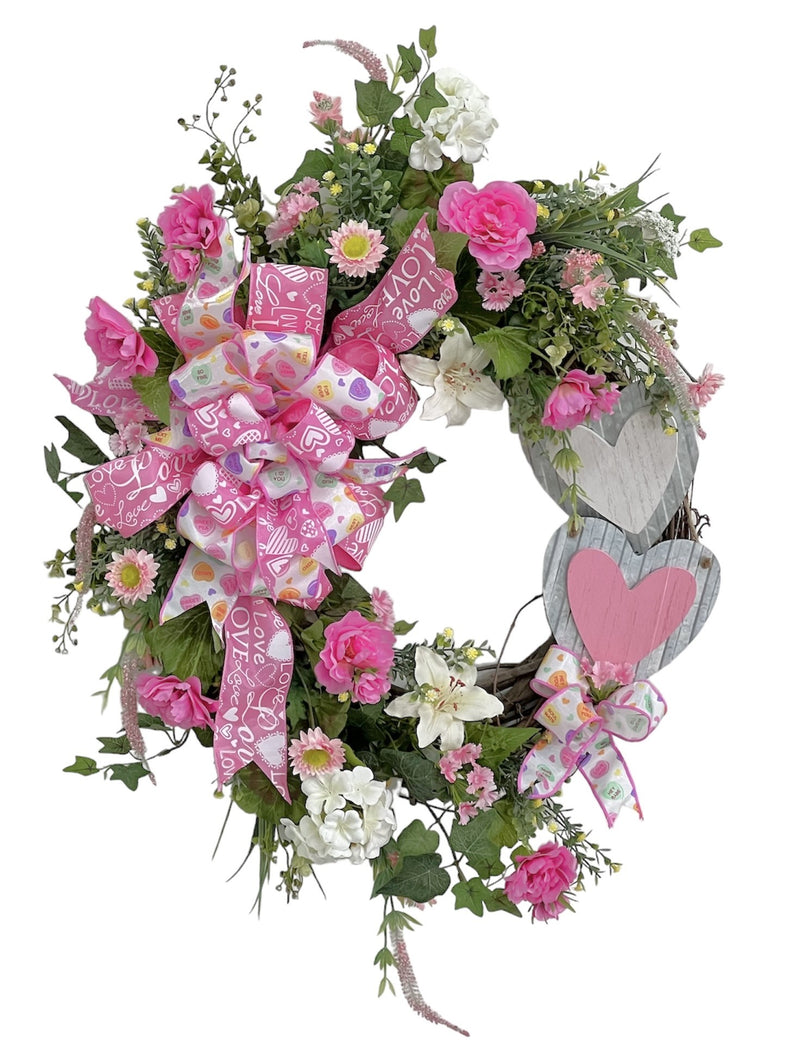Double Heart Wreath/VAL94