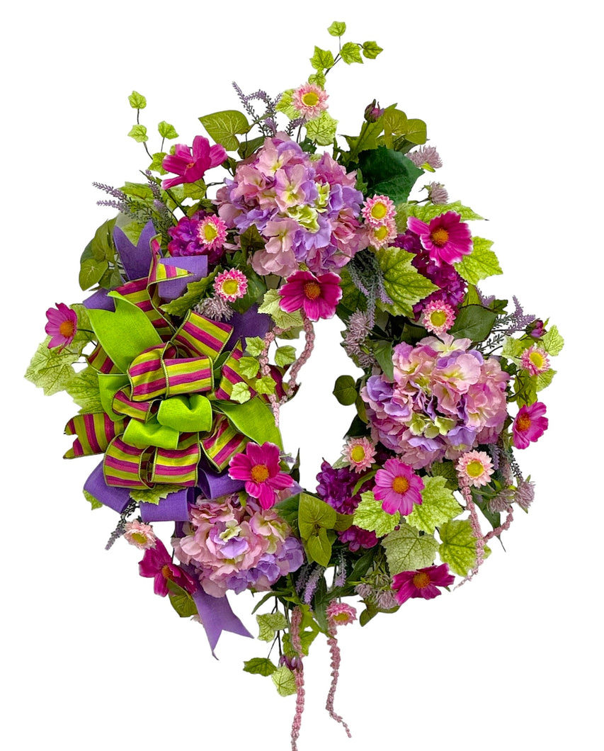 Grand Garden Summer Wreath/VER212