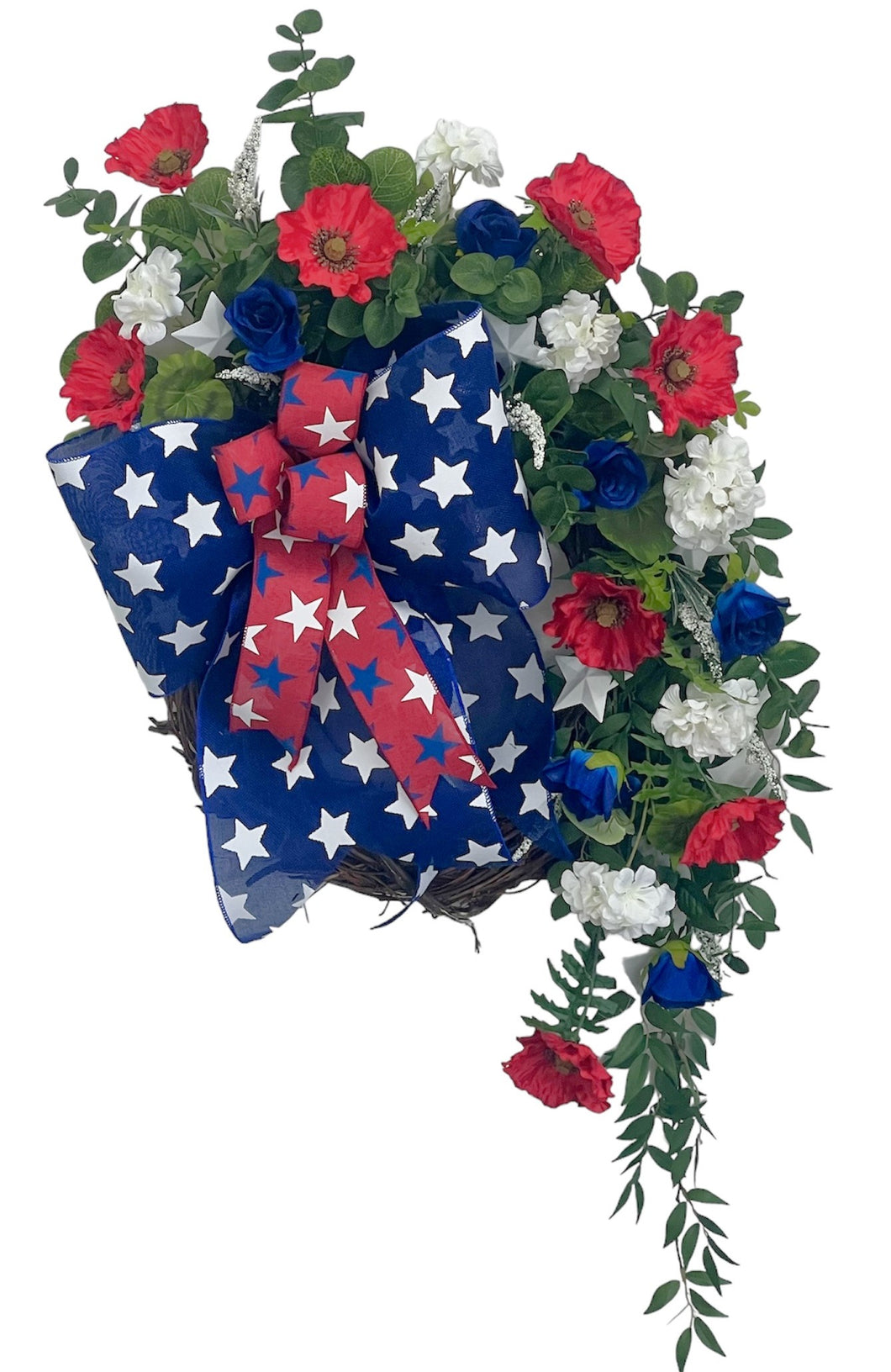 Red and Blue Star Wreath/AMC77