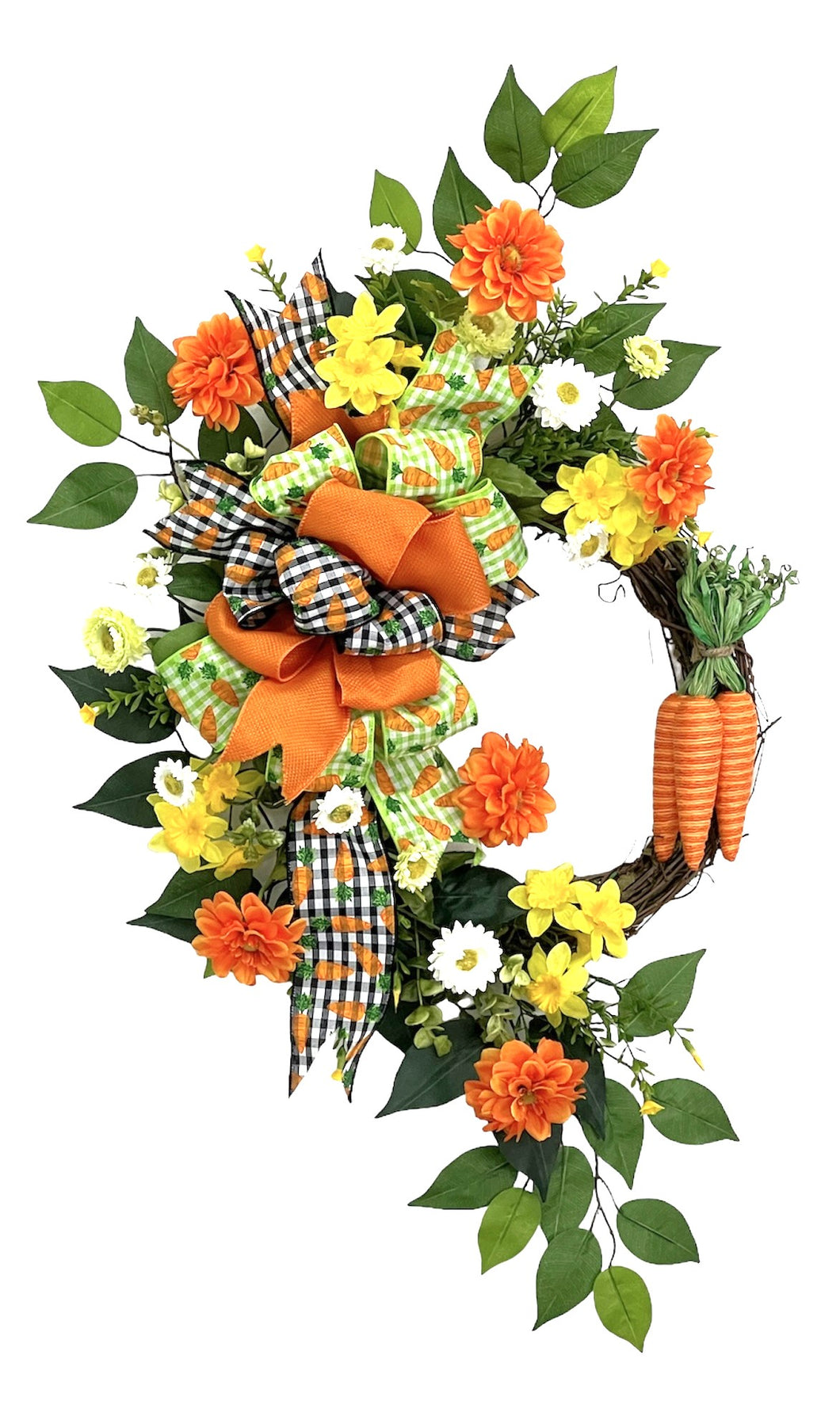 Spring Blooms and Carrot Wreath/EAS100