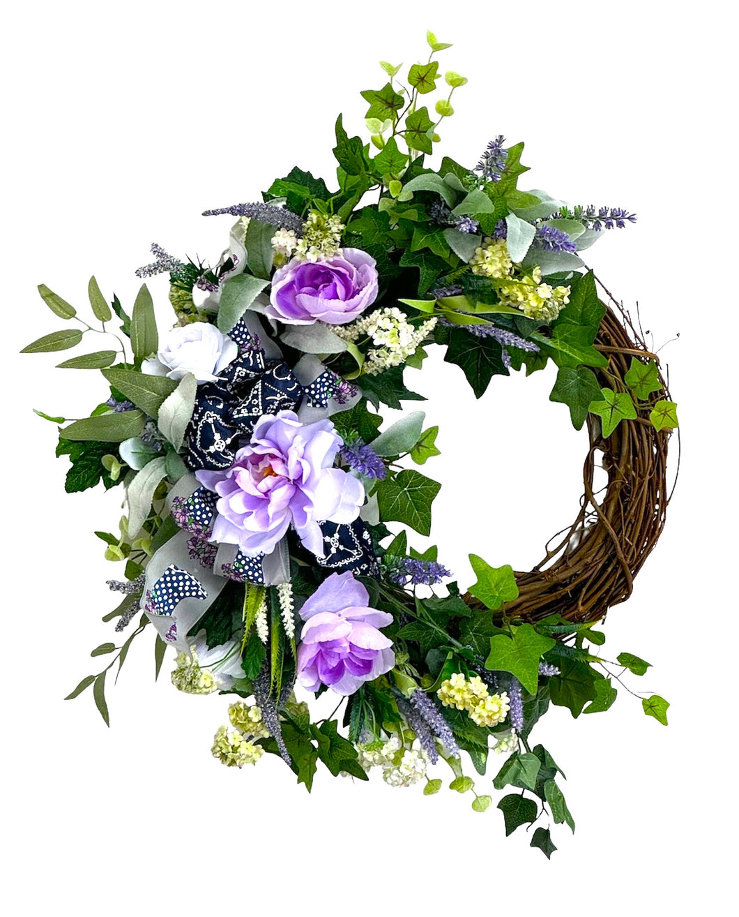 Lavender and Cream Wreath/ENG333