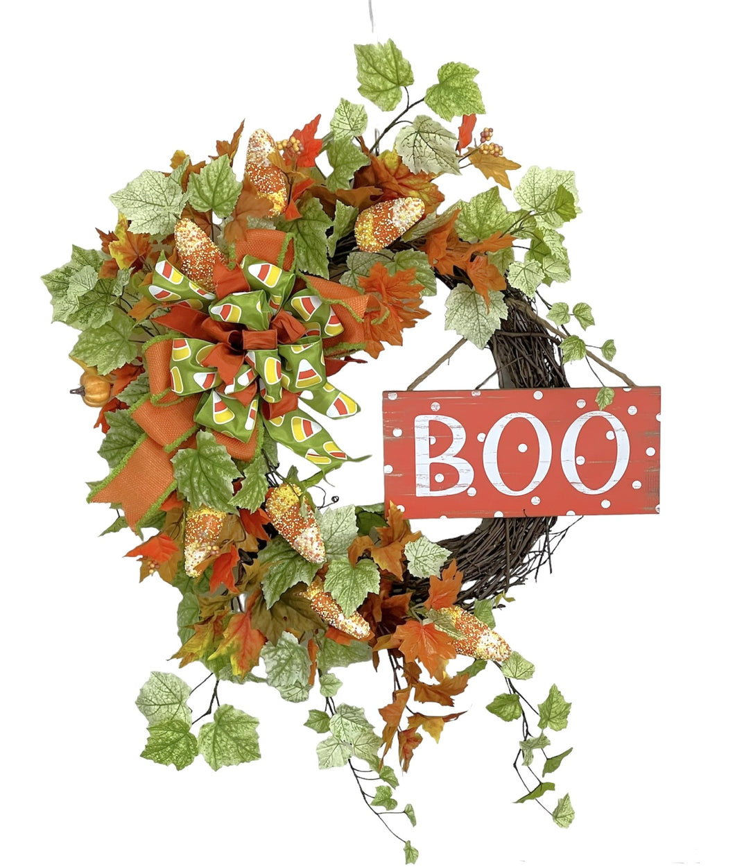 Boo Halloween Wreath/HAL45
