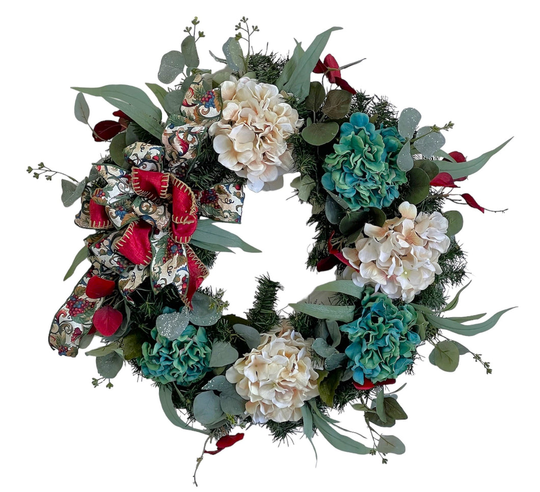 Hydrangea Winter Wreath/TRANS169