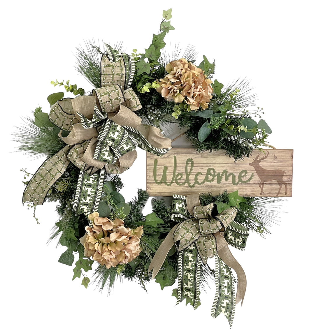 Welcome Winter Wreath/TRANS181