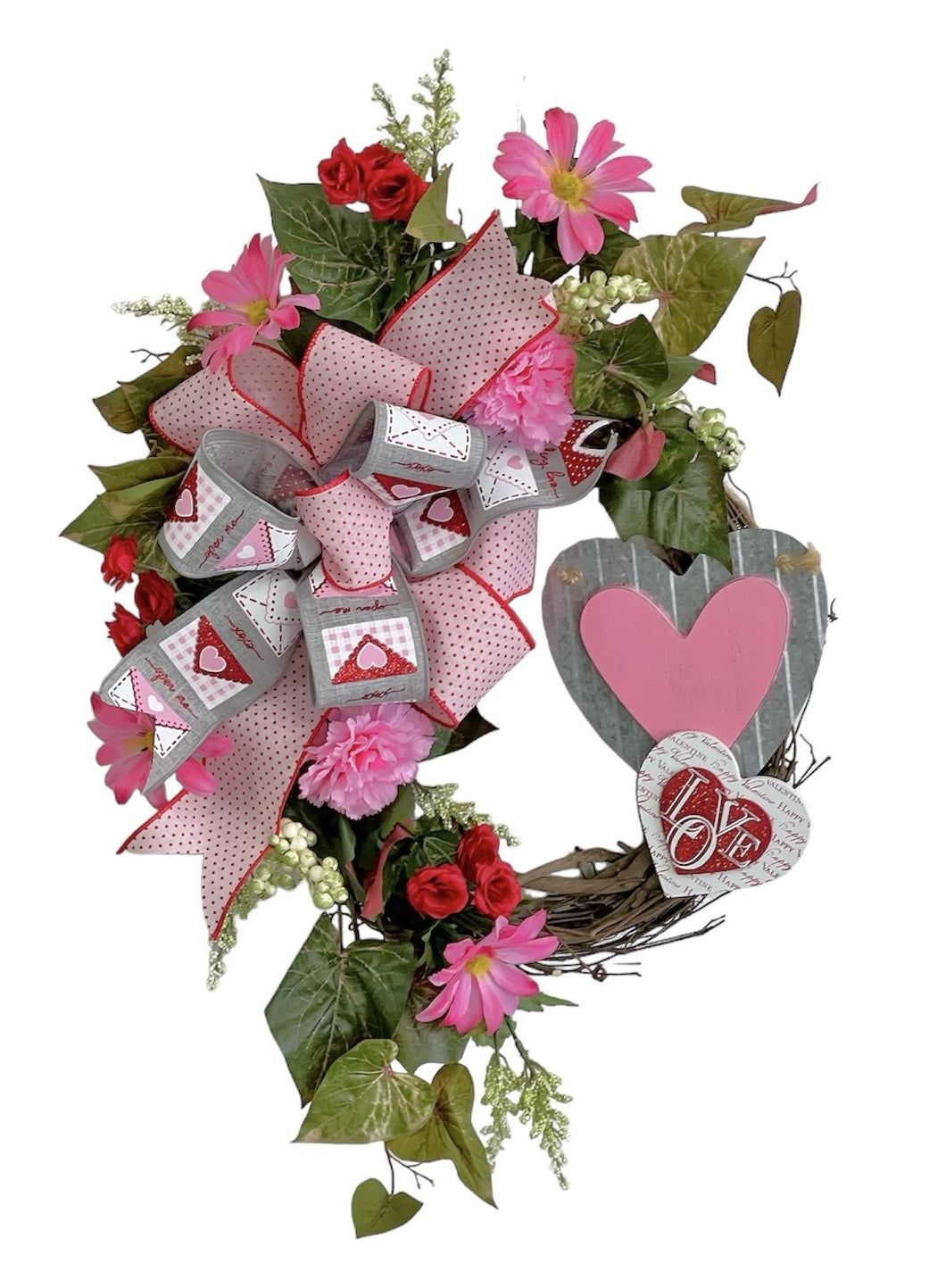 Love Heart Valentine's Wreath/VAL109