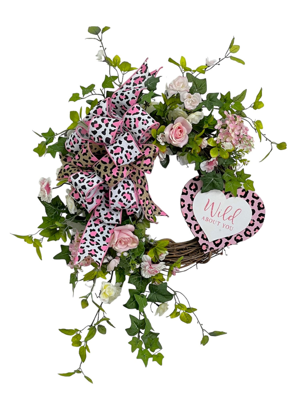 Wild About You Valentine's Wreath/VAL113