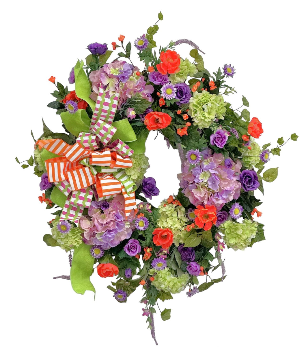 Nature's Glory Summer Wreath/VER211