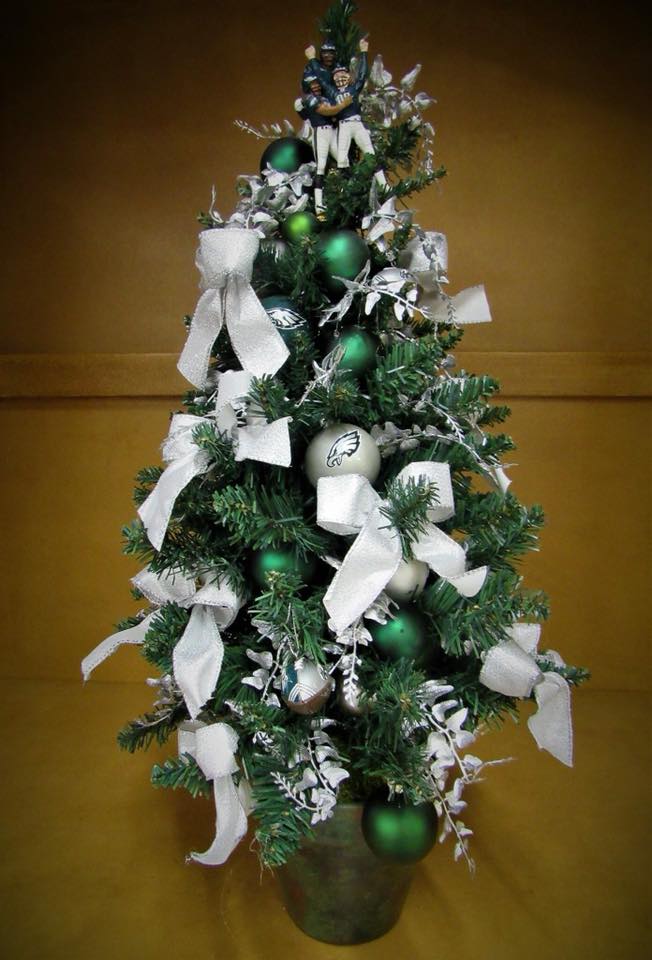 Philadelphia Eagles Christmas Eagles Tree Ornament Custom Name - Teespix -  Store Fashion LLC