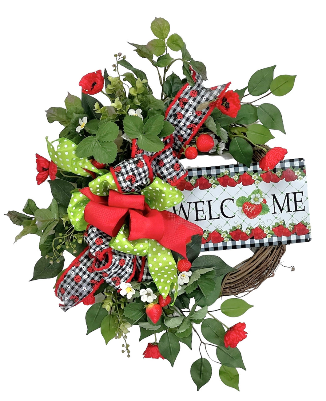Strawberry Welcome Wreath/ENG322