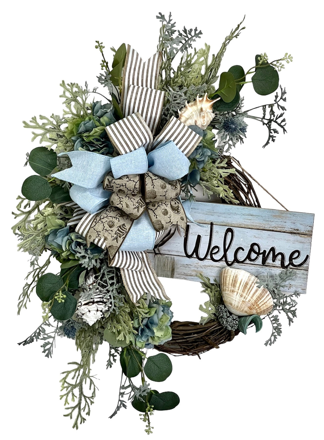 Seashell Welcome Wreath/ENG374