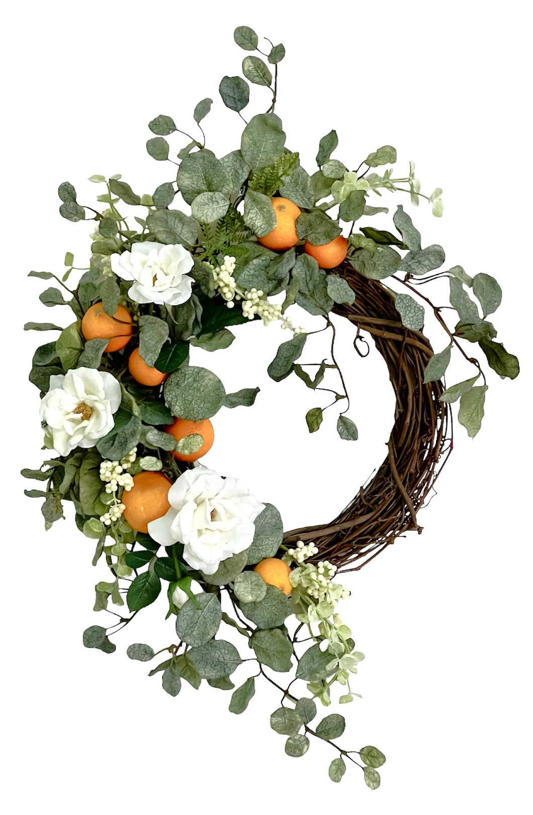Rose and Orange Wreath/FH30
