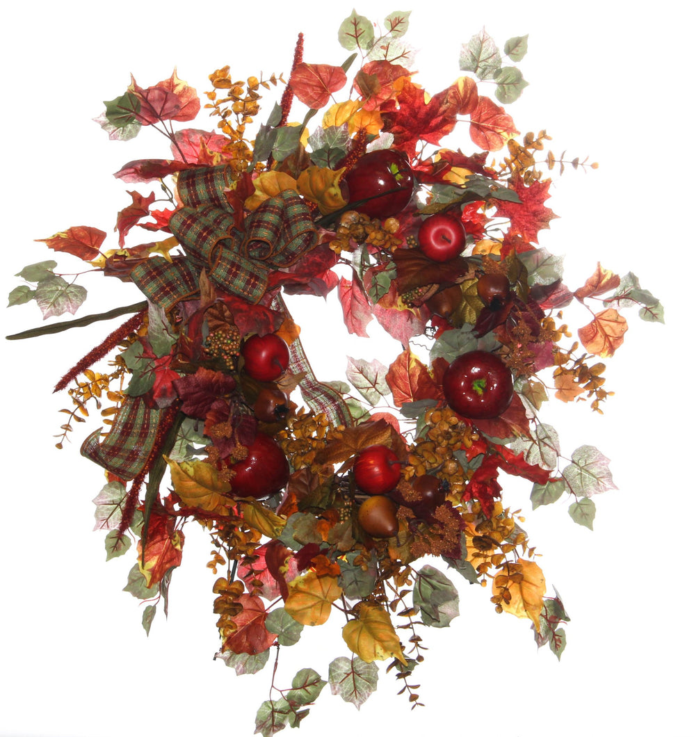 Fall Harvest Wreath/HARV43 - April's Garden