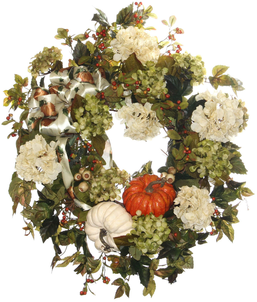 Fall Harvest Wreath/HARV31 - April's Garden
