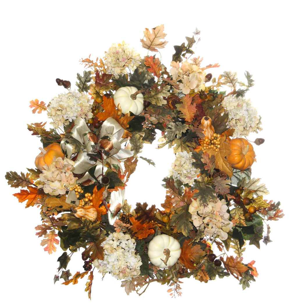 Fall Harvest Wreath/HARV39 - April's Garden
