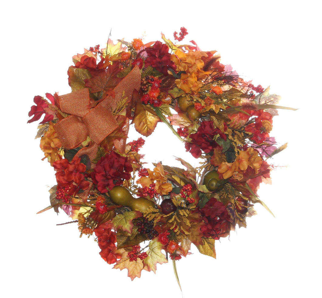 Fall Harvest Wreath/HARV18 - April's Garden