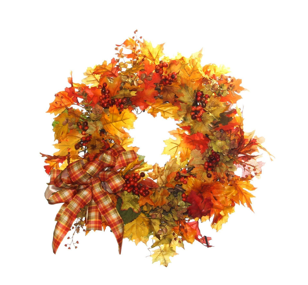 Fall Harvest Wreath/HARV40 - April's Garden