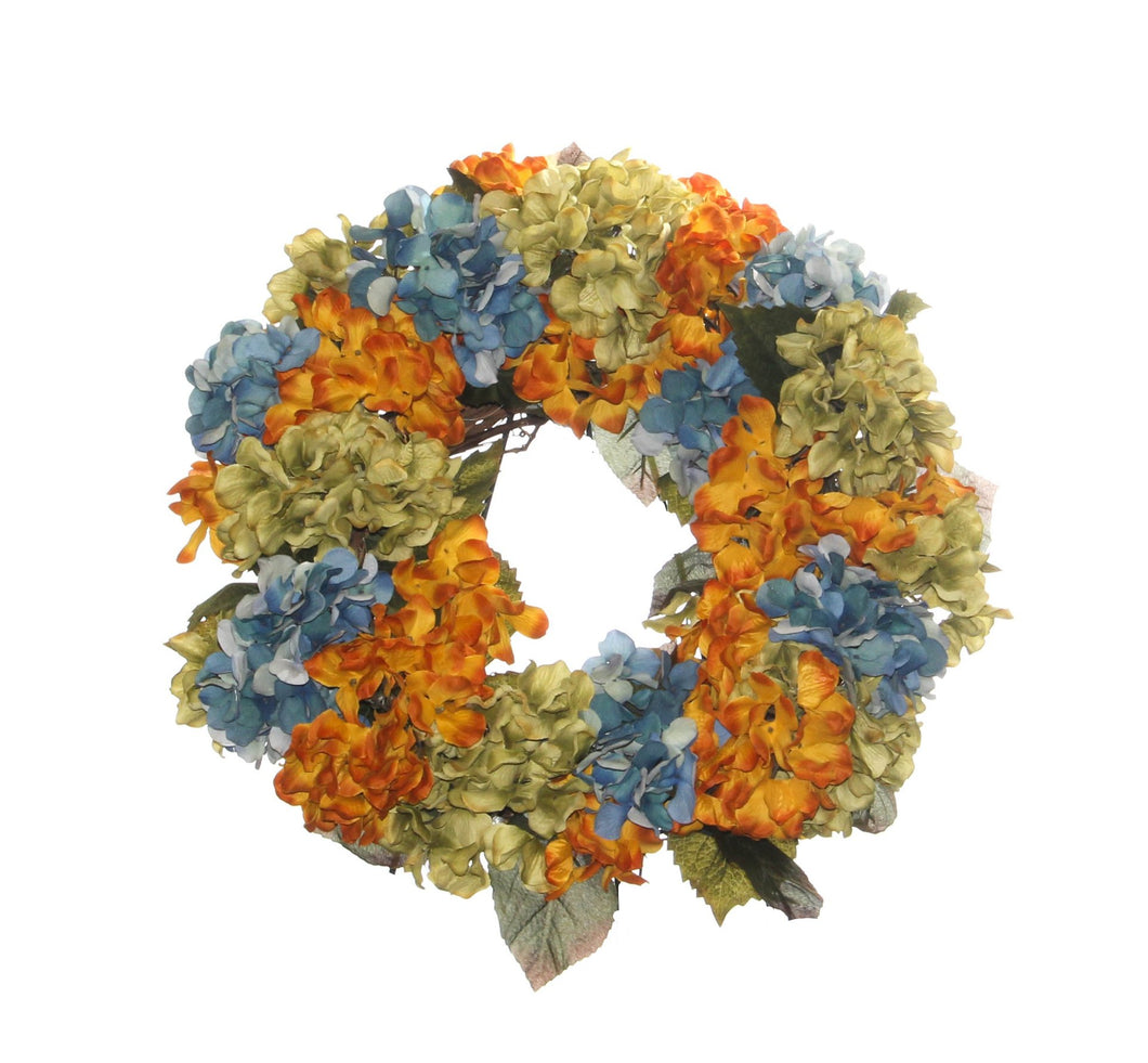 Fall Hydrangea Wreath/HARV10 - April's Garden